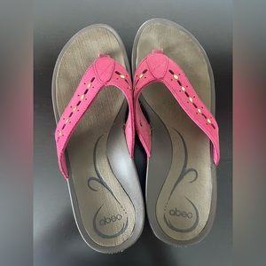 Abeo Balboa Orthotic Sandal Pink!